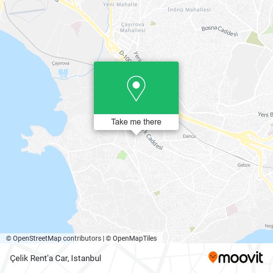 Çelik Rent'a Car map