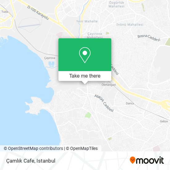 Çamlık Cafe map