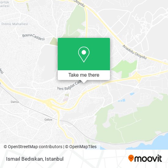 Ismaıl Bedıskan map