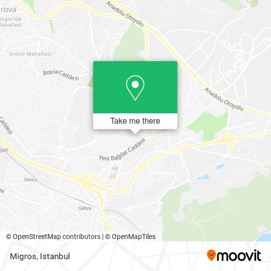 Migros map