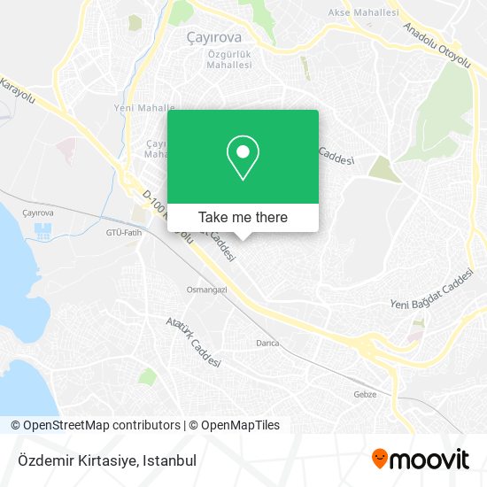 Özdemir Kirtasiye map