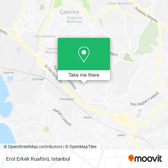 Erol Erkek Kuaförü map