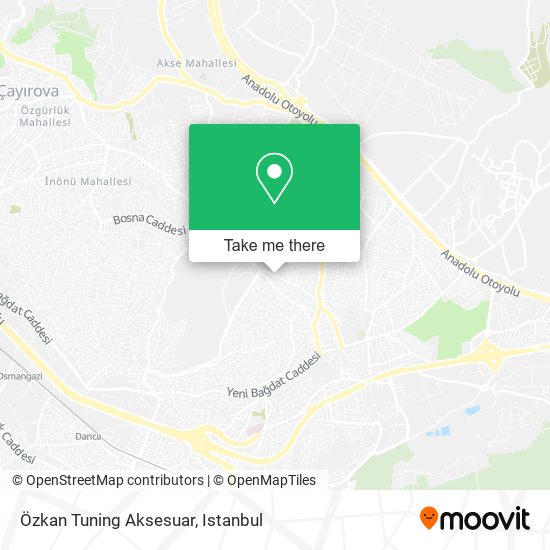 Özkan Tuning Aksesuar map