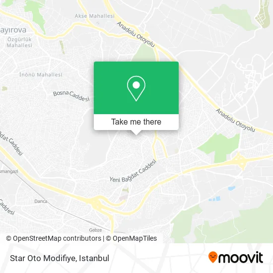 Star Oto Modifiye map