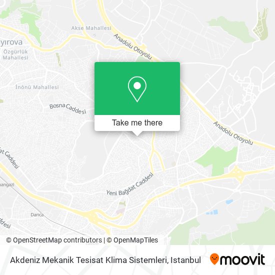 Akdeniz Mekanik Tesisat Klima Sistemleri map