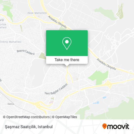 Şaşmaz Saatçilik map