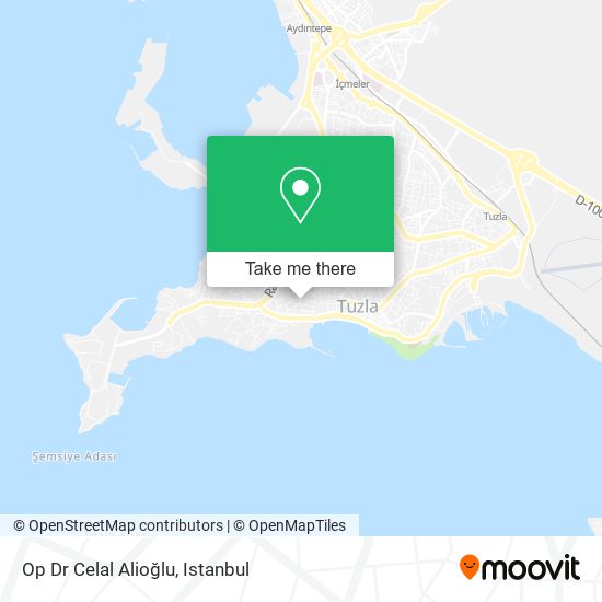 Op Dr Celal Alioğlu map