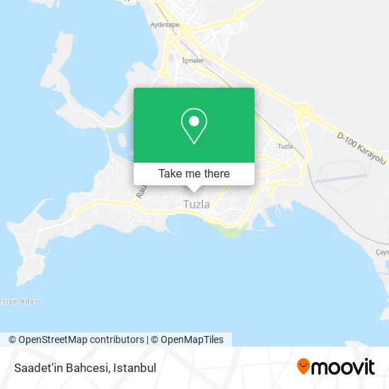 Saadet'in Bahcesi map