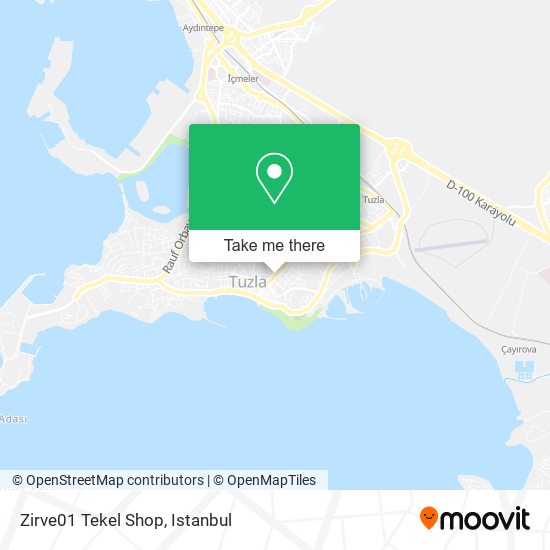 Zirve01 Tekel Shop map