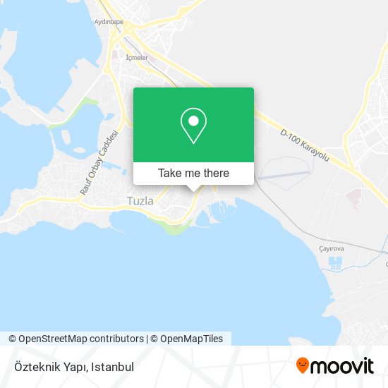 Özteknik Yapı map