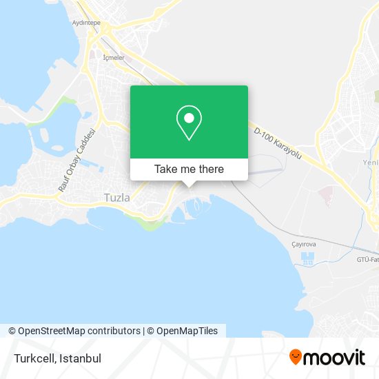 Turkcell map