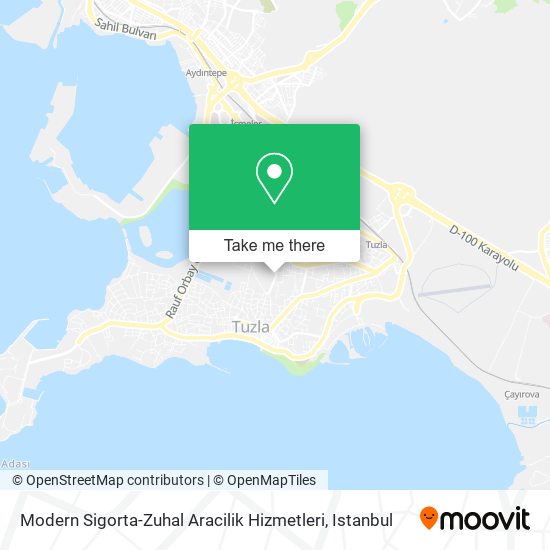 Modern Sigorta-Zuhal Aracilik Hizmetleri map