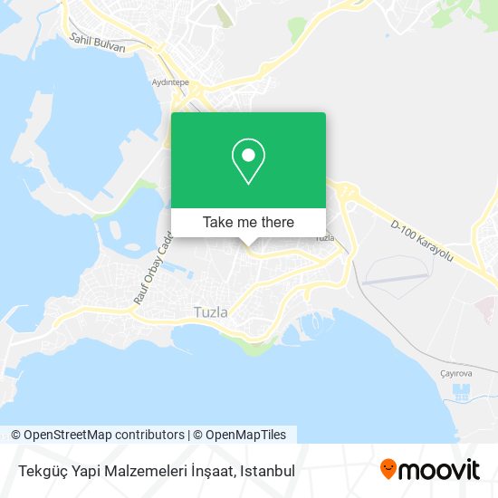 Tekgüç Yapi Malzemeleri İnşaat map