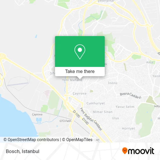 Bosch map