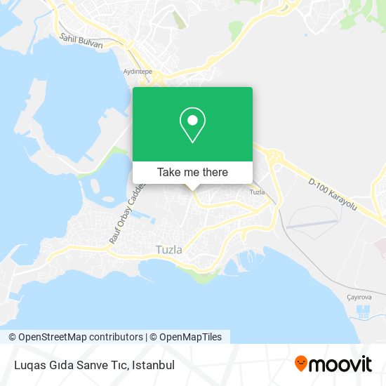 Luqas Gıda Sanve Tıc map