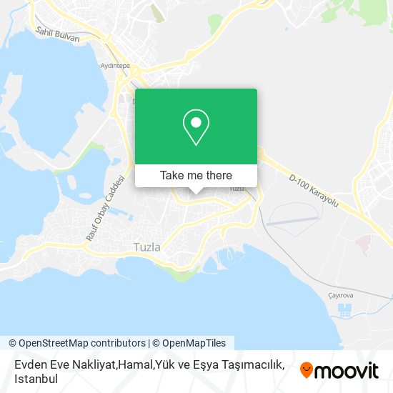 Evden Eve Nakliyat,Hamal,Yük ve Eşya Taşımacılık map