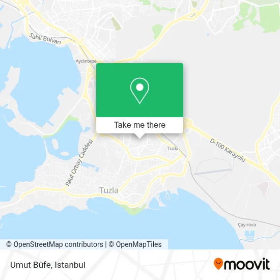 Umut Büfe map
