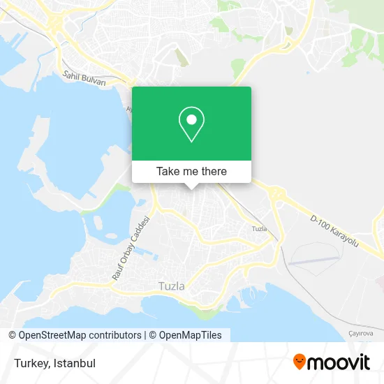 Turkiye map