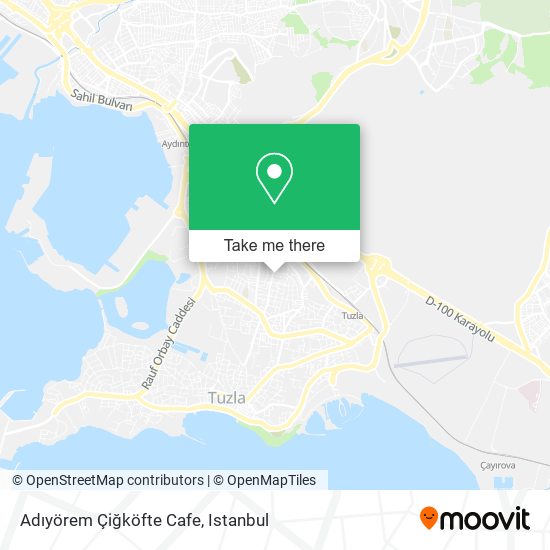 Adıyörem Çiğköfte Cafe map