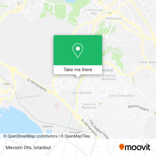 Mevsim Oto map