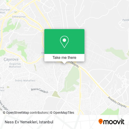 Ness Ev Yemekleri map