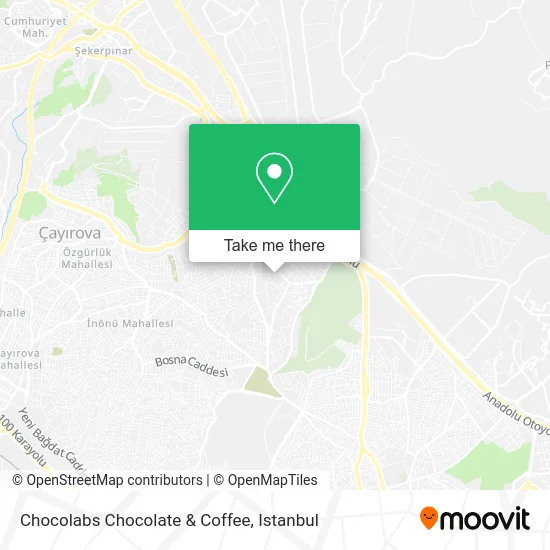Chocolabs Chocolate & Coffee map