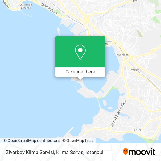 Ziverbey Klima Servisi, Klima Servis map