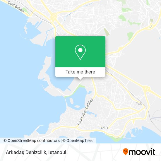Arkadaş Denizcilik map