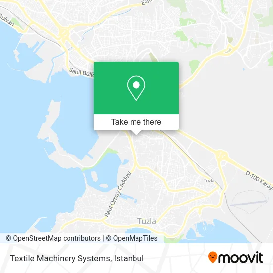 Textile Machinery Systems map