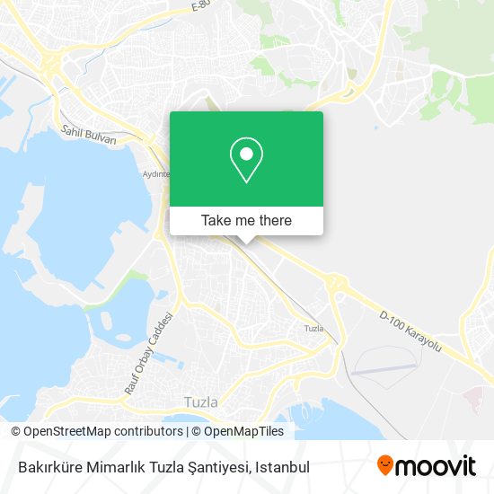 Bakırküre Mimarlık Tuzla Şantiyesi map