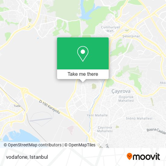 vodafone map