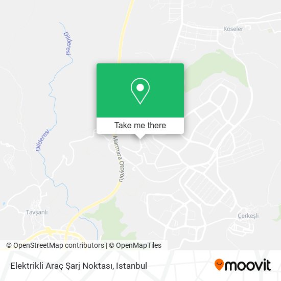 Elektrikli Araç Şarj Noktası map