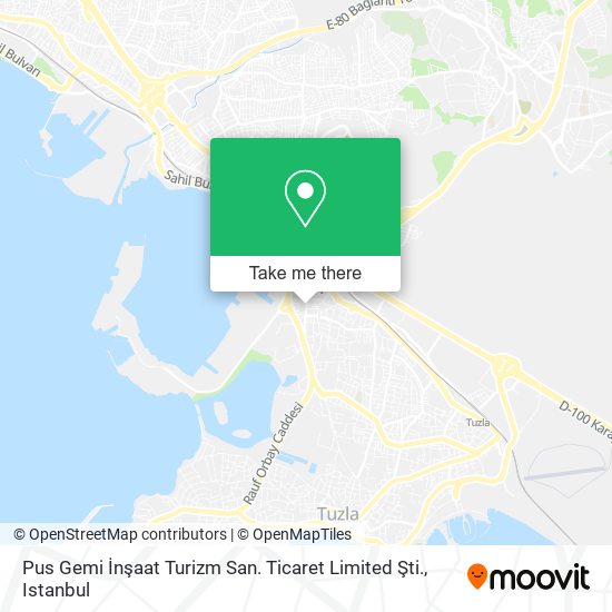 Pus Gemi İnşaat Turizm San. Ticaret Limited Şti. map
