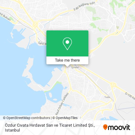 Özdur Cıvata Hırdavat San ve Ticaret Limited Şti. map