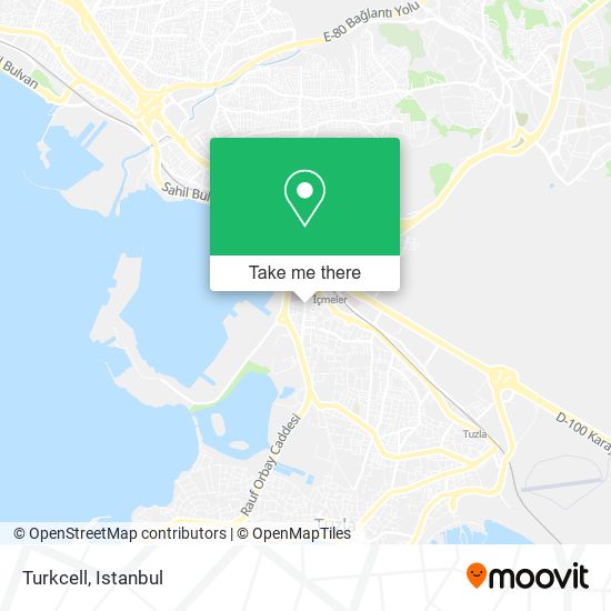 Turkcell map