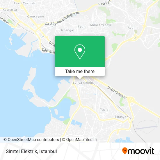 Simtel Elektrik map