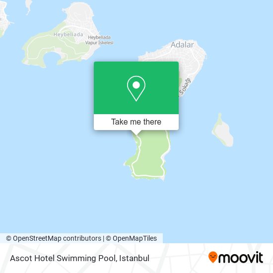 Ascot Hotel Swimming Pool map