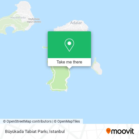 Büyükada Tabiat Parkı map