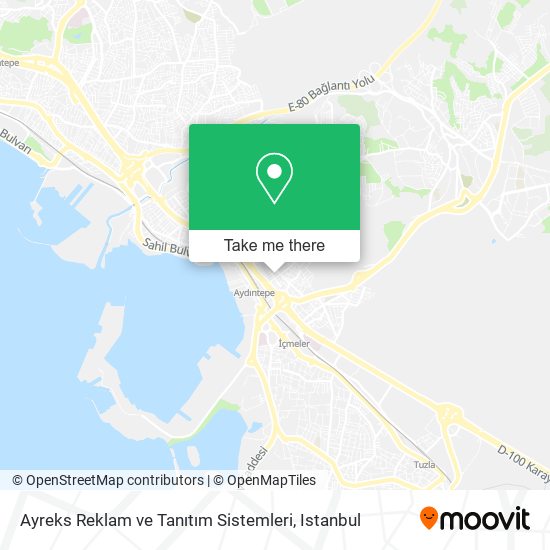 Ayreks Reklam ve Tanıtım Sistemleri map