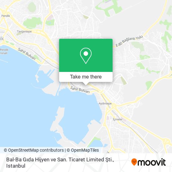 Bal-Ba Gıda Hijyen ve San. Ticaret Limited Şti. map