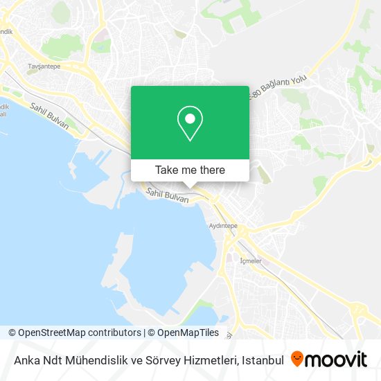 Anka Ndt Mühendislik ve Sörvey Hizmetleri map