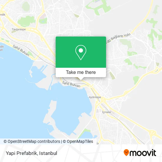 Yapi Prefabrik map