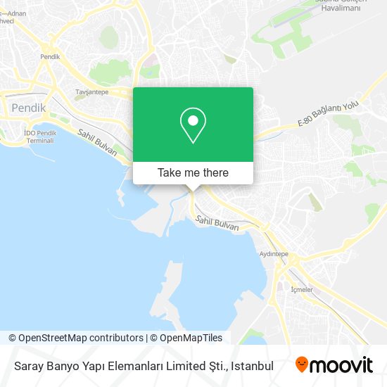 Saray Banyo Yapı Elemanları Limited Şti. map