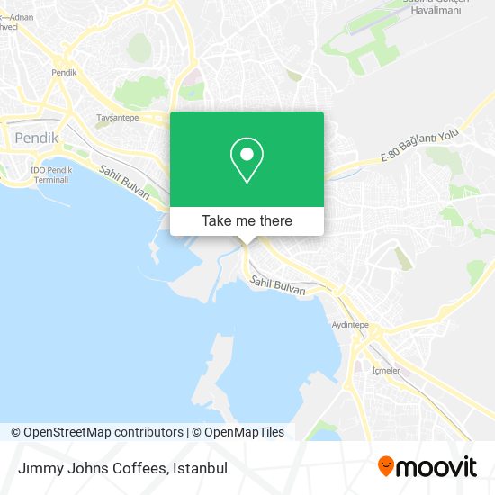 Jımmy Johns Coffees map
