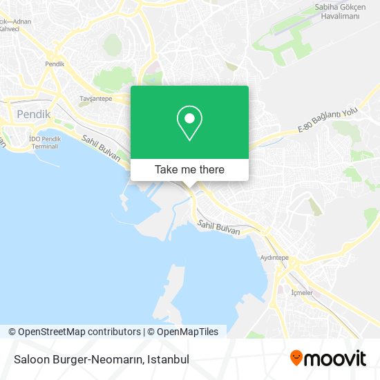 Saloon Burger-Neomarın map