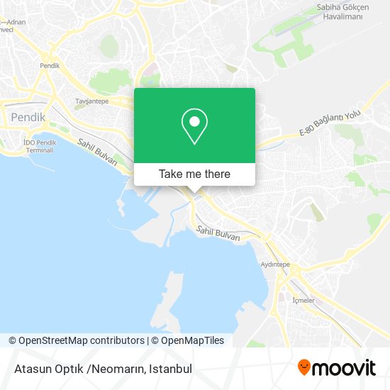 Atasun Optık /Neomarın map