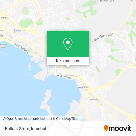 Brillant Store map