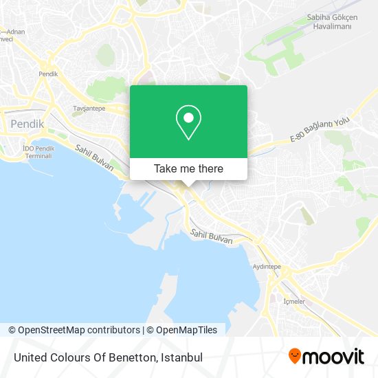 United Colours Of Benetton map