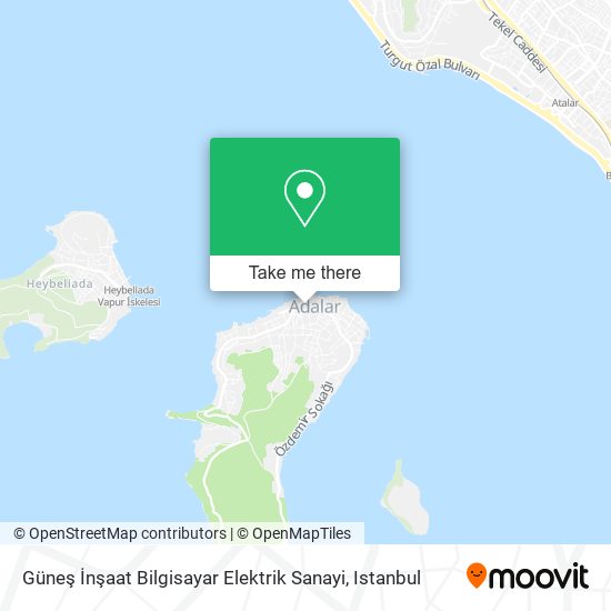 Güneş İnşaat Bilgisayar Elektrik Sanayi map