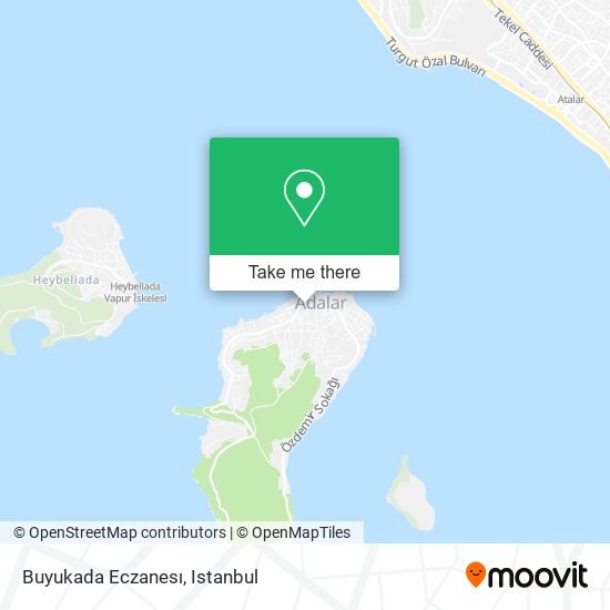 Buyukada Eczanesı map